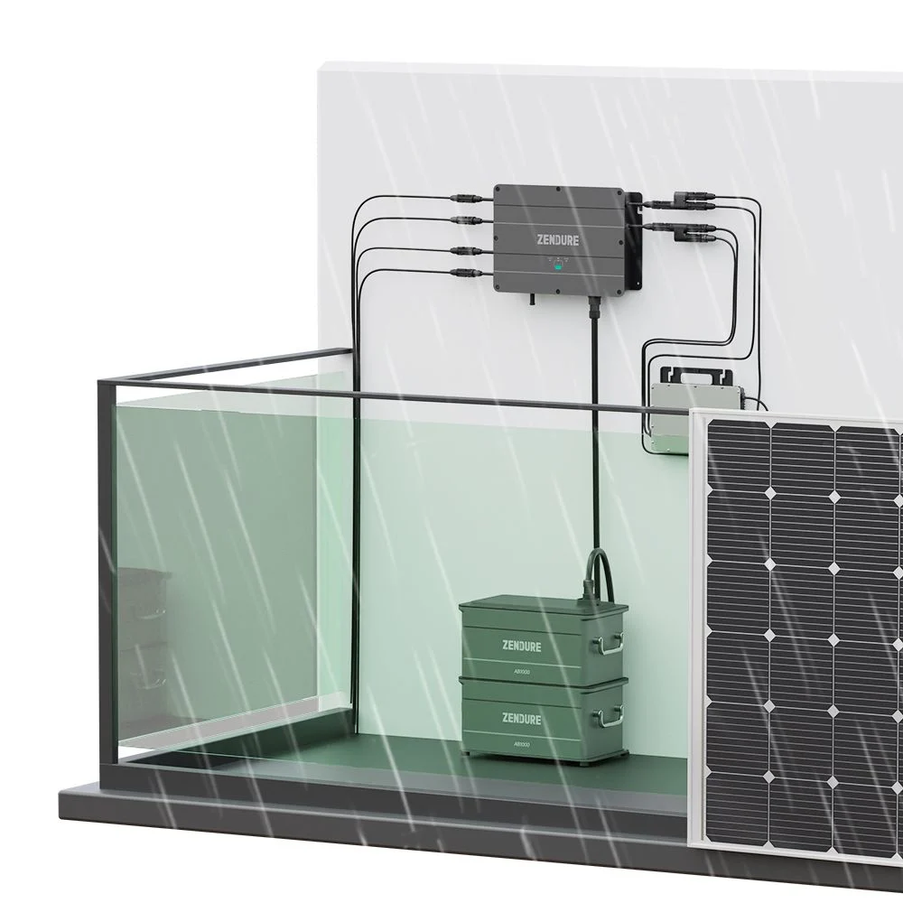 Campsolar - Solaranlagen für Wohnmobile & Solarsets - Zendure SolarFlow PV  Hub + 1x Zusatzbatterie 960Wh Speicher für Balkonkraftwerk
