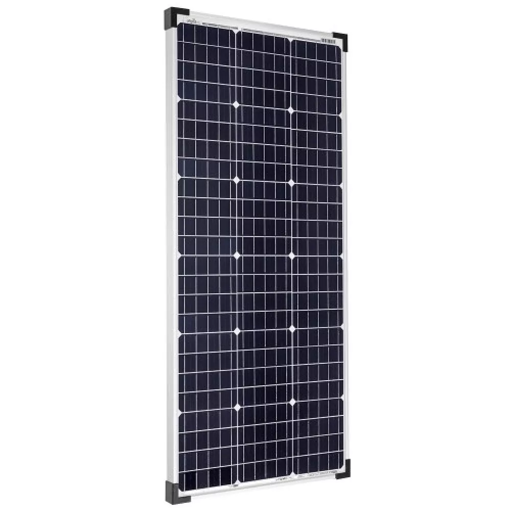 100W 36V Solarmodul monokristallin 5-Bus-Bar für 24V-Systeme