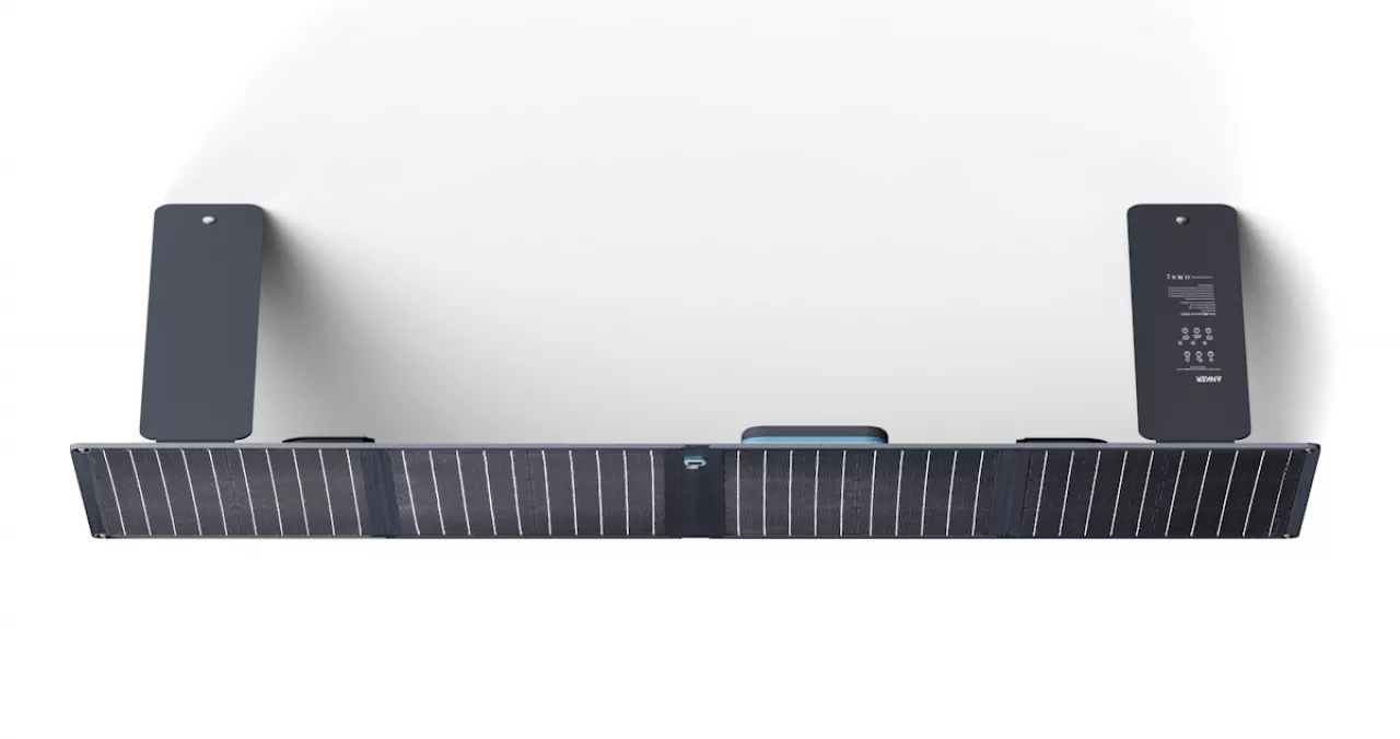Anker Solix 100W Solarpanel von oben
