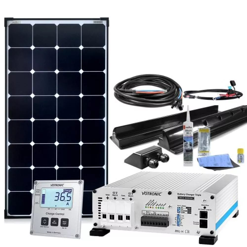 110W mTriple Wohnmobil Solaranlage EBL A 30/20/250