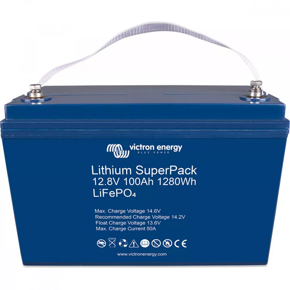 100Ah Victron Energy Lithium SuperPack 12,8V mit BMS 100Ah Victron Energy Lithium SuperPack 12,8V mit BMS