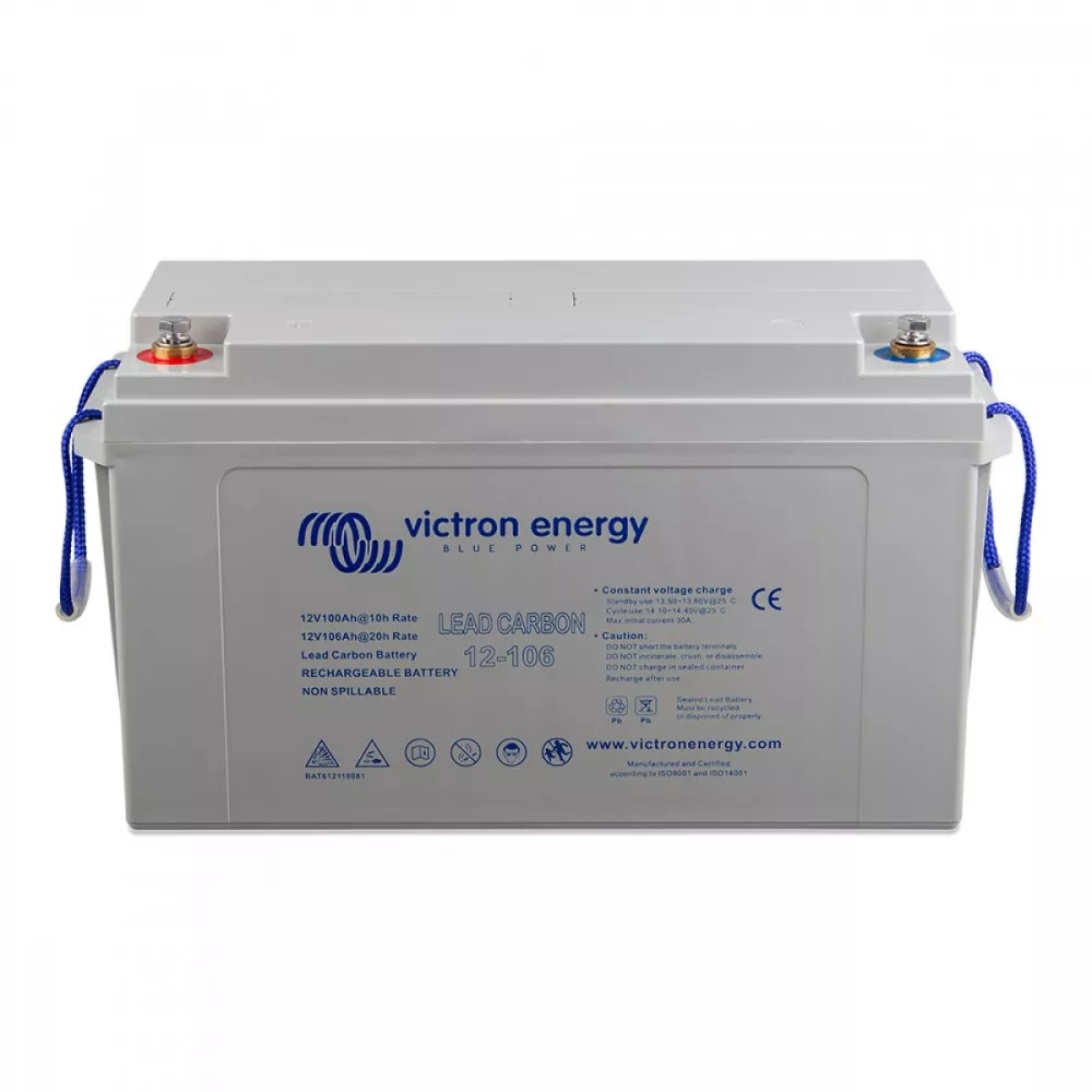 106Ah Blei-Kohlenstoff Akku 12V Batterie Victron Energy