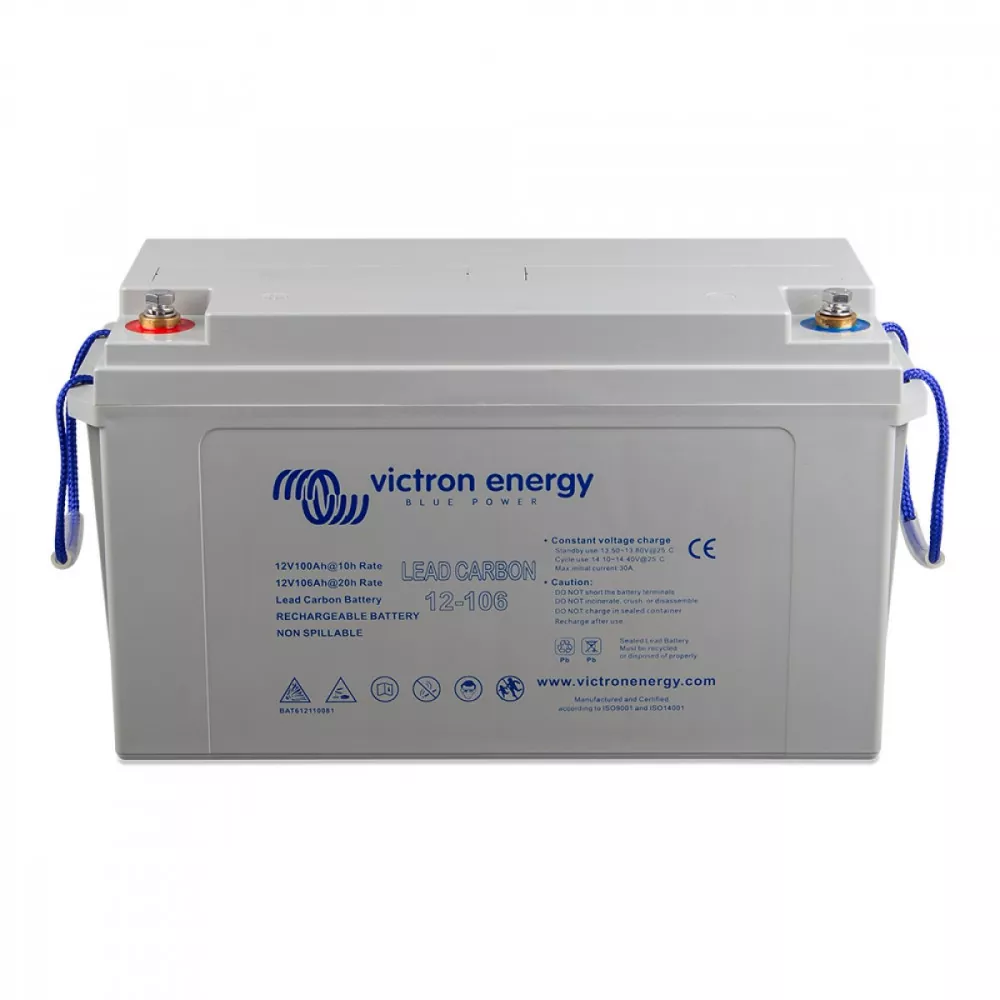 106Ah Blei-Kohlenstoff Akku 12V Batterie Victron Energy 106Ah Blei-Kohlenstoff Akku 12V Batterie Victron Energy