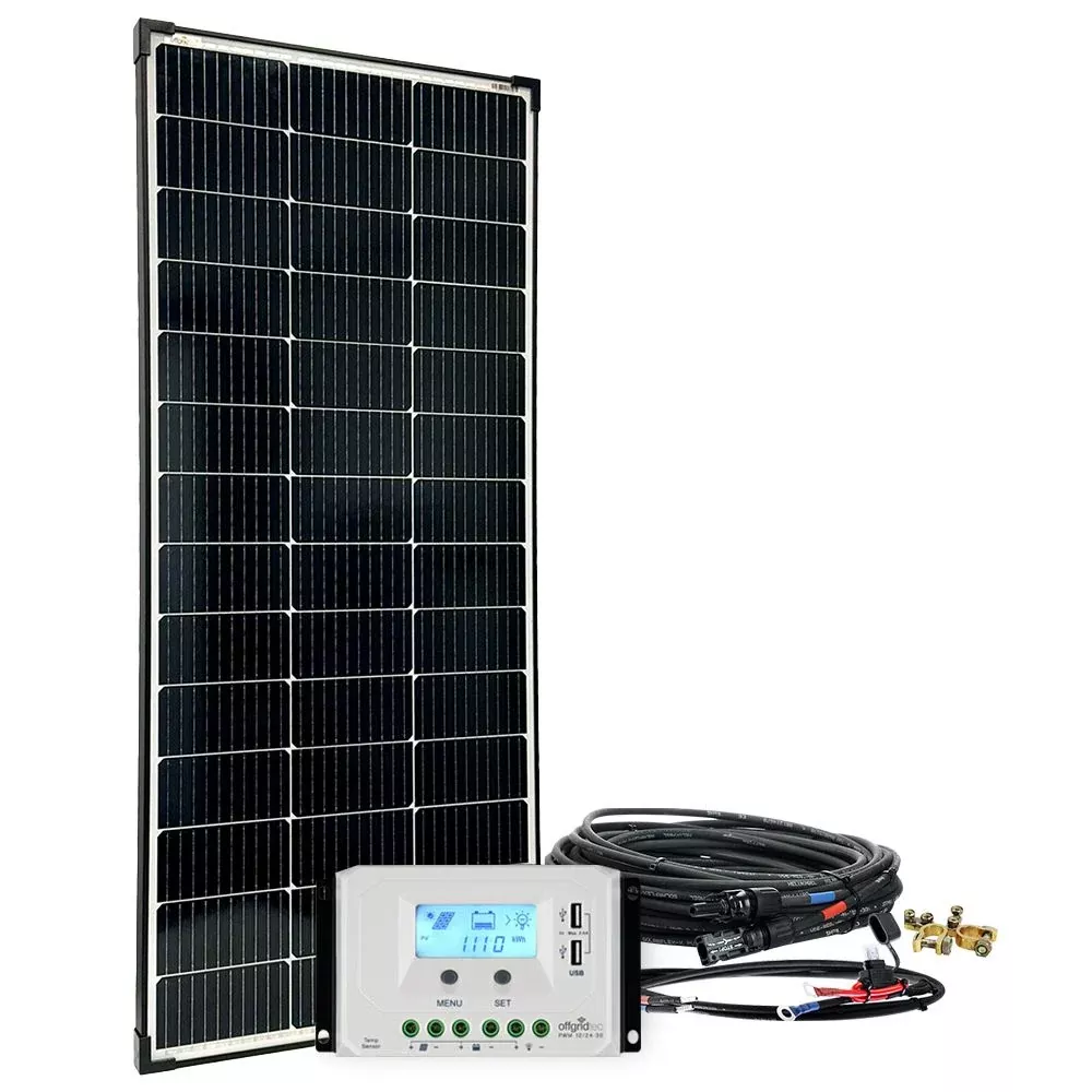 150W Solaranlage 12V o. 24V basicPremium-XL 150W Solaranlage 12V o. 24V basicPremium-XL