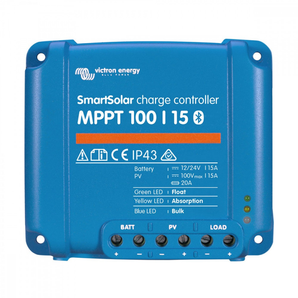 15A MPPT Solar Laderegler Victron SmartSolar 100/15 12V 24V 15A MPPT Solar Laderegler Victron SmartSolar 100/15 12V 24V