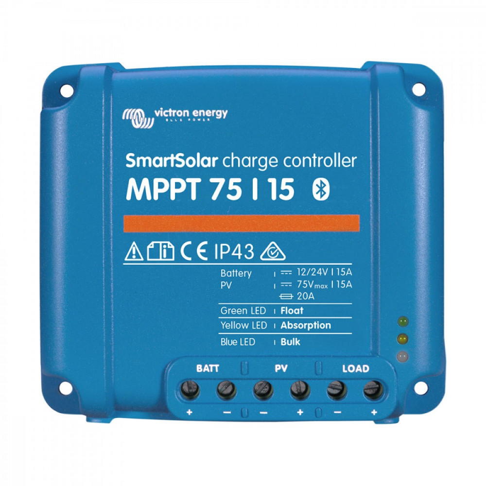 15A MPPT Solar Laderegler Victron SmartSolar 75/10 12V 24V 15A MPPT Solar Laderegler Victron SmartSolar 75/10 12V 24V