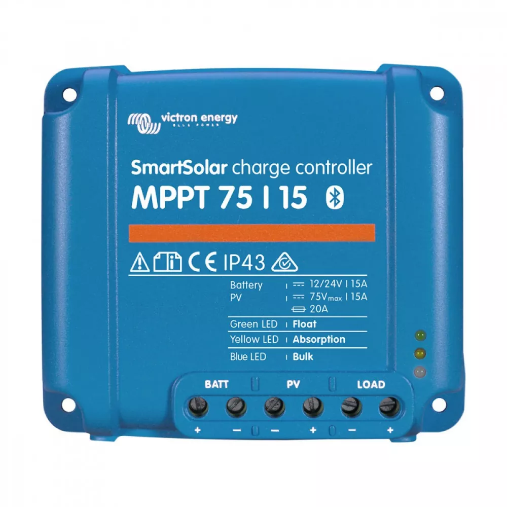 15A MPPT Solar Laderegler Victron SmartSolar 75/10 12V 24V 15A MPPT Solar Laderegler Victron SmartSolar 75/10 12V 24V