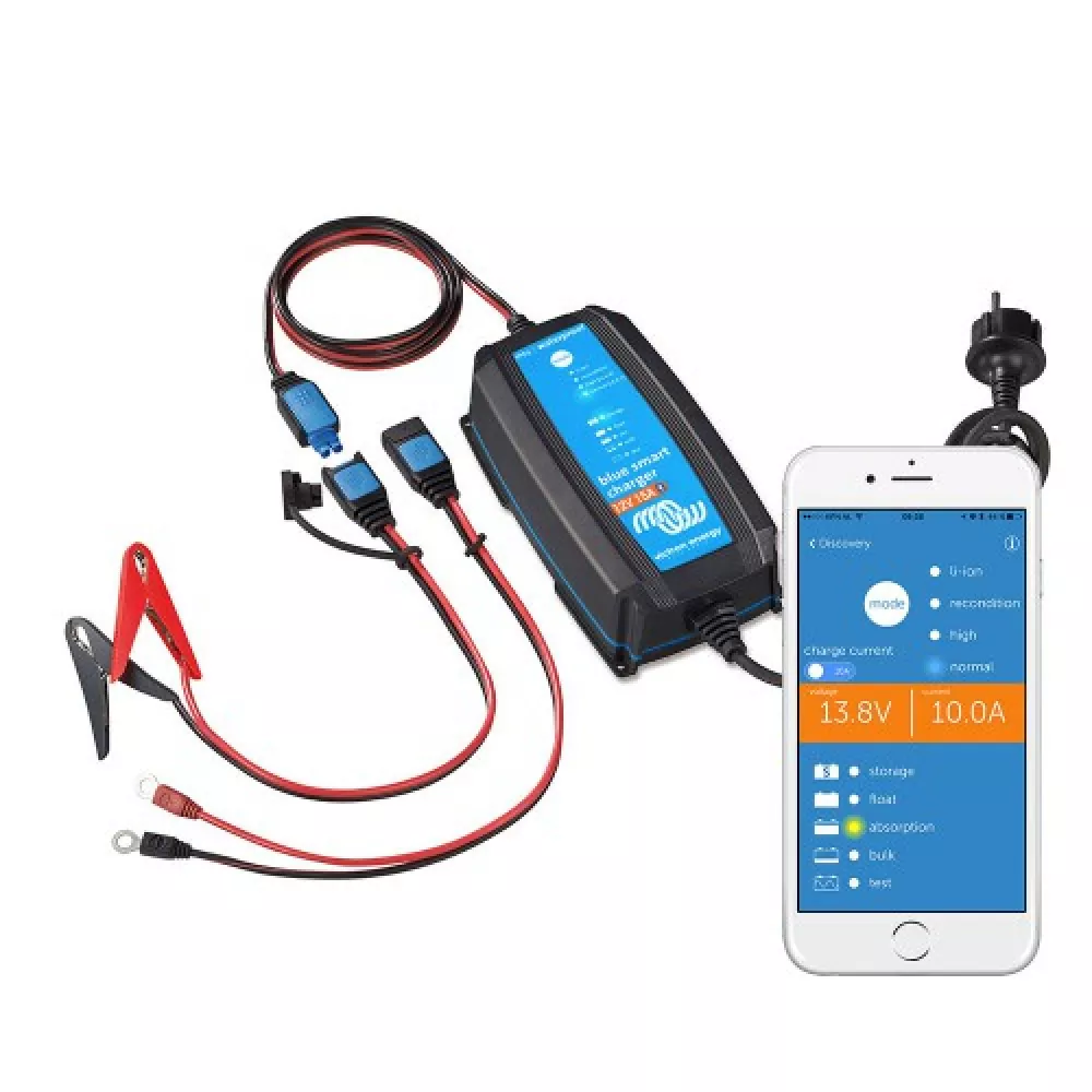 15A Batterieladegerät 12V Victron Blue Smart IP65 12/15 Bluetooth 15A Batterieladegerät 12V Victron Blue Smart IP65 12/15 Bluetooth