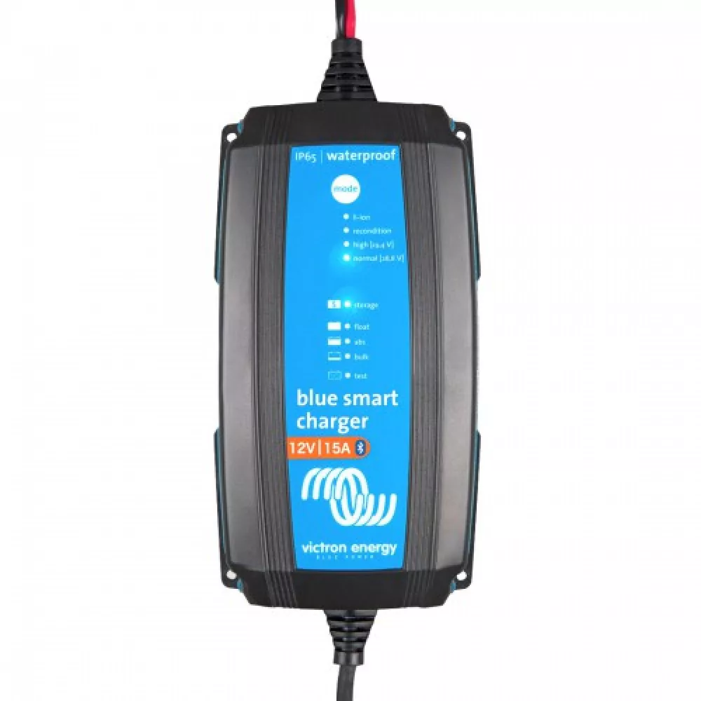 Oberseite15A Batterieladegerät 12V Victron Blue Smart IP65 12/15 Bluetooth Oberseite15A Batterieladegerät 12V Victron Blue Smart IP65 12/15 Bluetooth