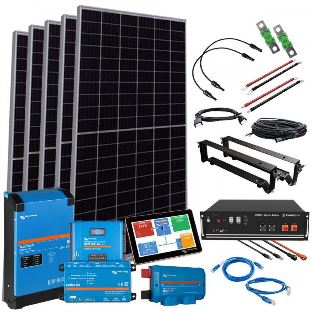 1650Wp USV Solaranlage HomePremium S mit 3,5kWh LiFePo4-Speicher 1650Wp USV Solaranlage HomePremium S mit 3,5kWh LiFePo4-Speicher