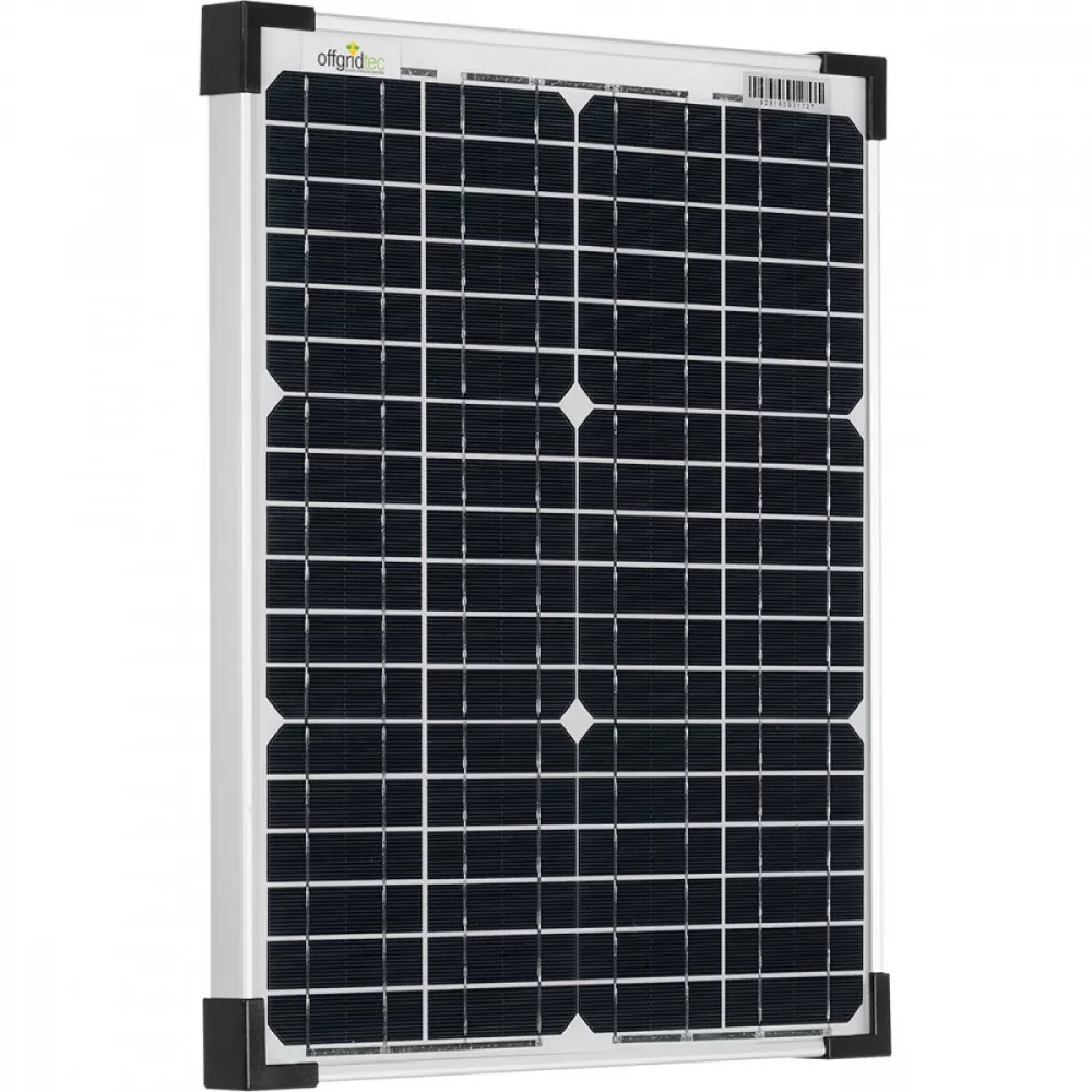 20W 36V Solarmodul monokristallin 4-Bus-Bar für 24V-Systeme 20W 36V Solarmodul monokristallin 4-Bus-Bar für 24V-Systeme