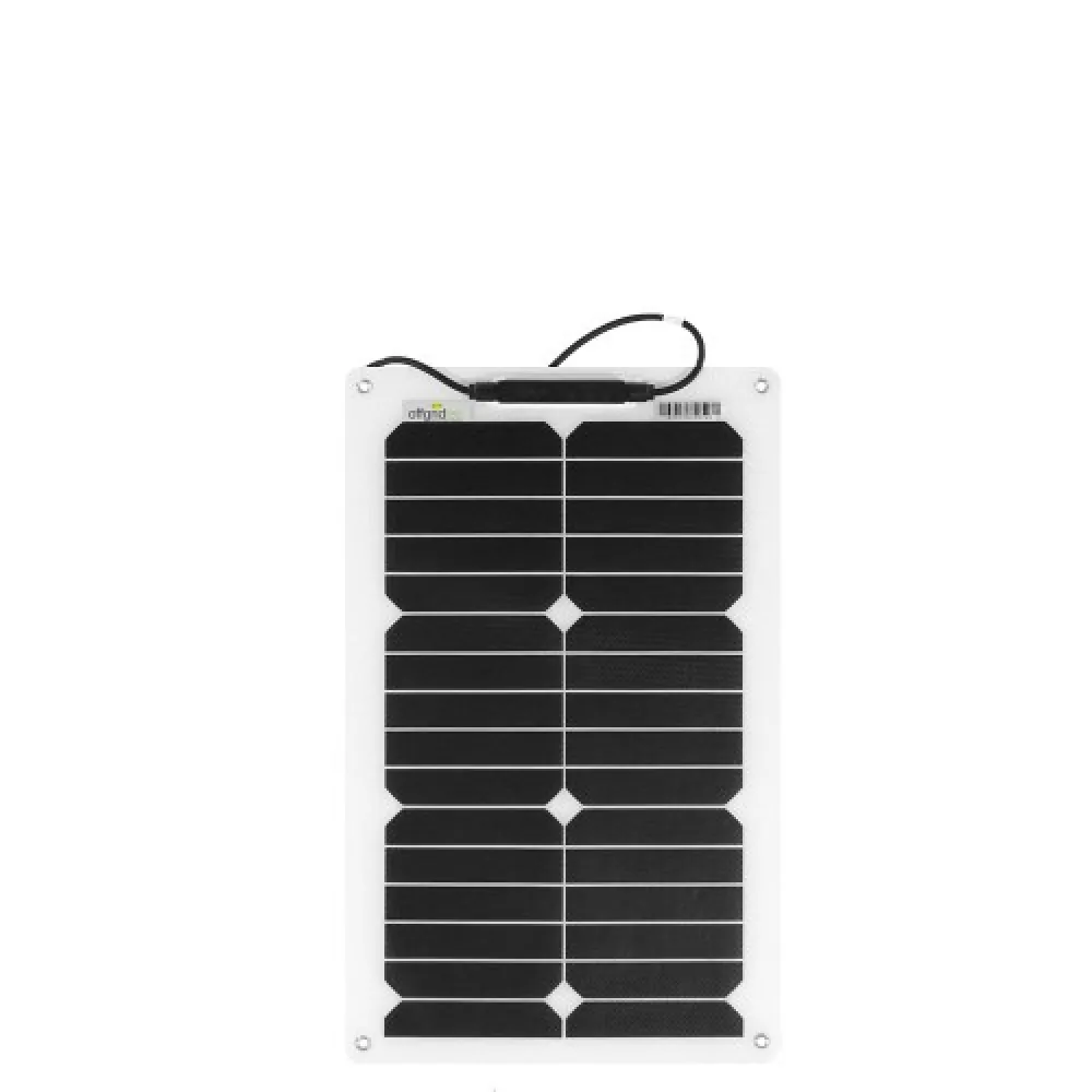 20W ETFE SPR Marine Solarmodul flexibel 12V gebogen