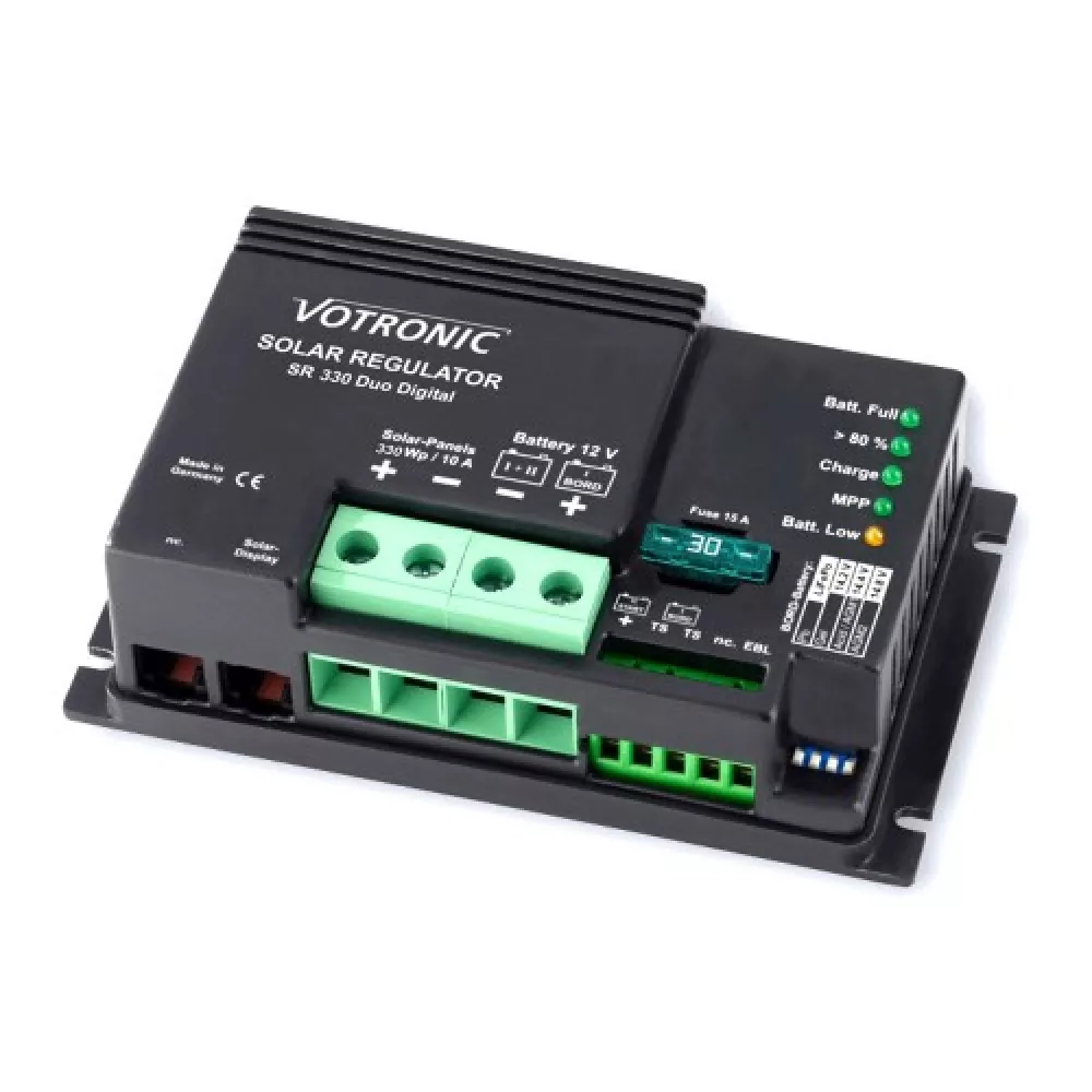 21A 12V PWM Solarladeregler Duo Digital SR 330 Votronic 21A 12V PWM Solarladeregler Duo Digital SR 330 Votronic