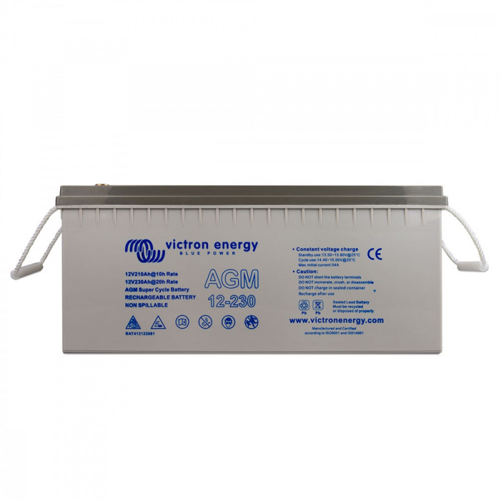 230Ah Victron AGM 12V Super Cycle Batterie C20 230Ah Victron AGM 12V Super Cycle Batterie C20