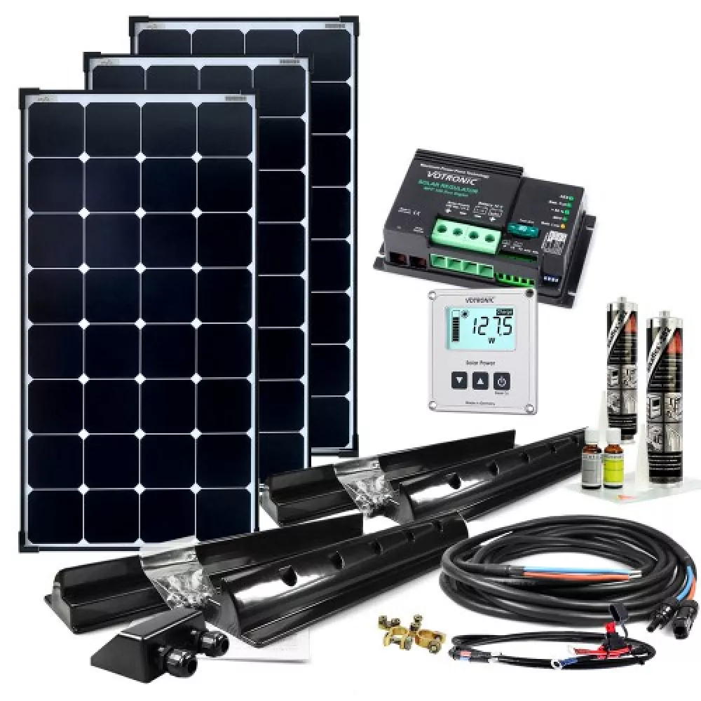 330W 12V MPPT Premium XXL- Wohnmobil Komplettset EBL-Option 330W 12V MPPT Premium XXL- Wohnmobil Komplettset EBL-Option