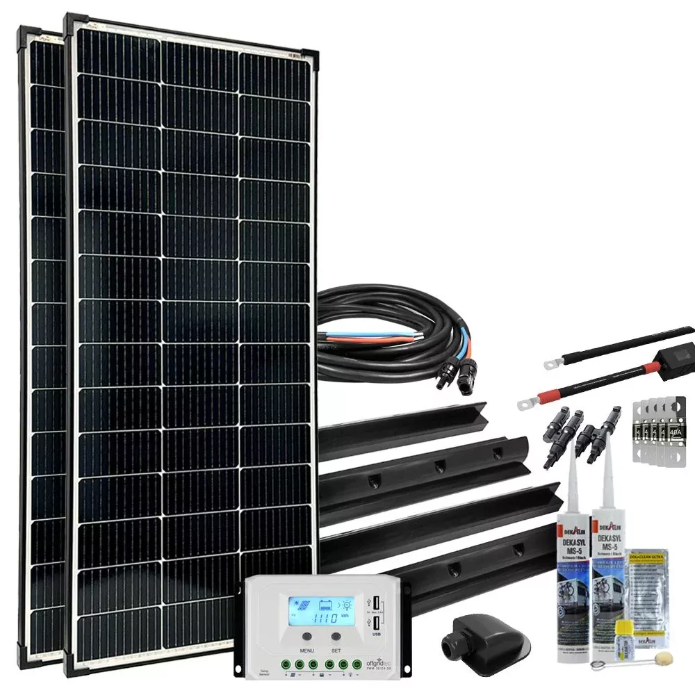 300W Premium-XL Wohnmobil Solaranlage 12V Offgridtec 300W Premium-XL Wohnmobil Solaranlage 12V Offgridtec