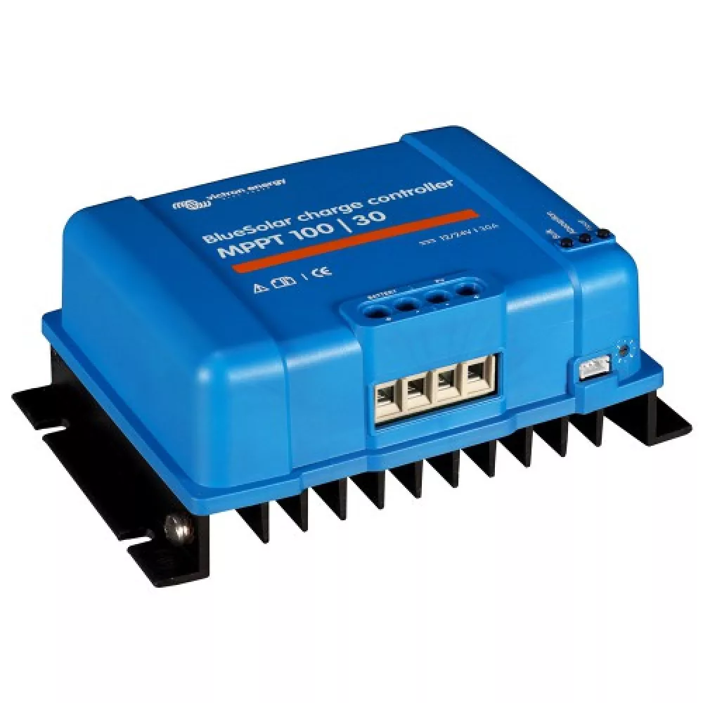 Seitenansicht 30A MPPT Solar Laderegler Victron BlueSolar Seitenansicht 30A MPPT Solar Laderegler Victron BlueSolar
