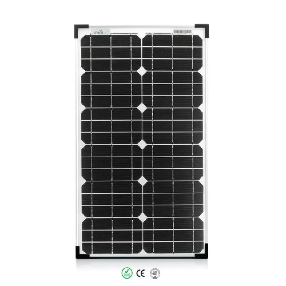 30W Solarmodul 12V monokristallin Solarpanel