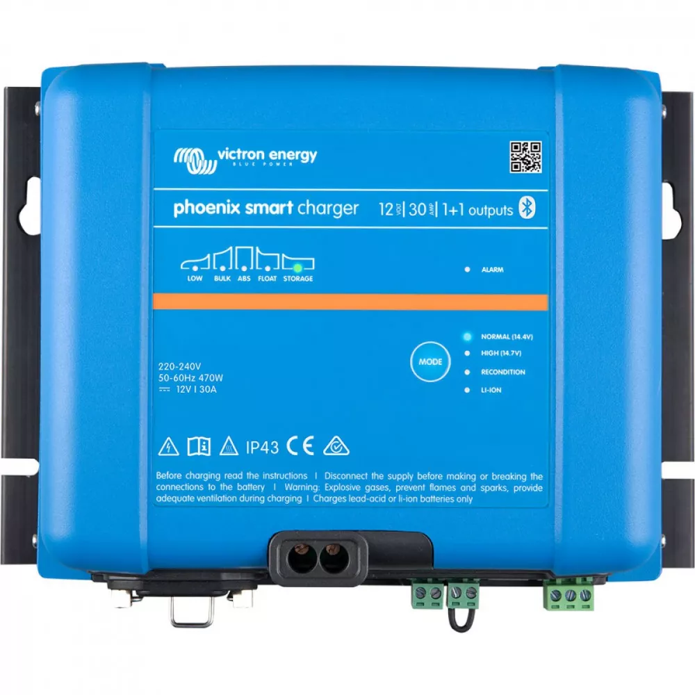 30A Ladegerät Victron Phoenix Smart IP43 Charger 12/30(1+1) 30A Ladegerät Victron Phoenix Smart IP43 Charger 12/30(1+1)