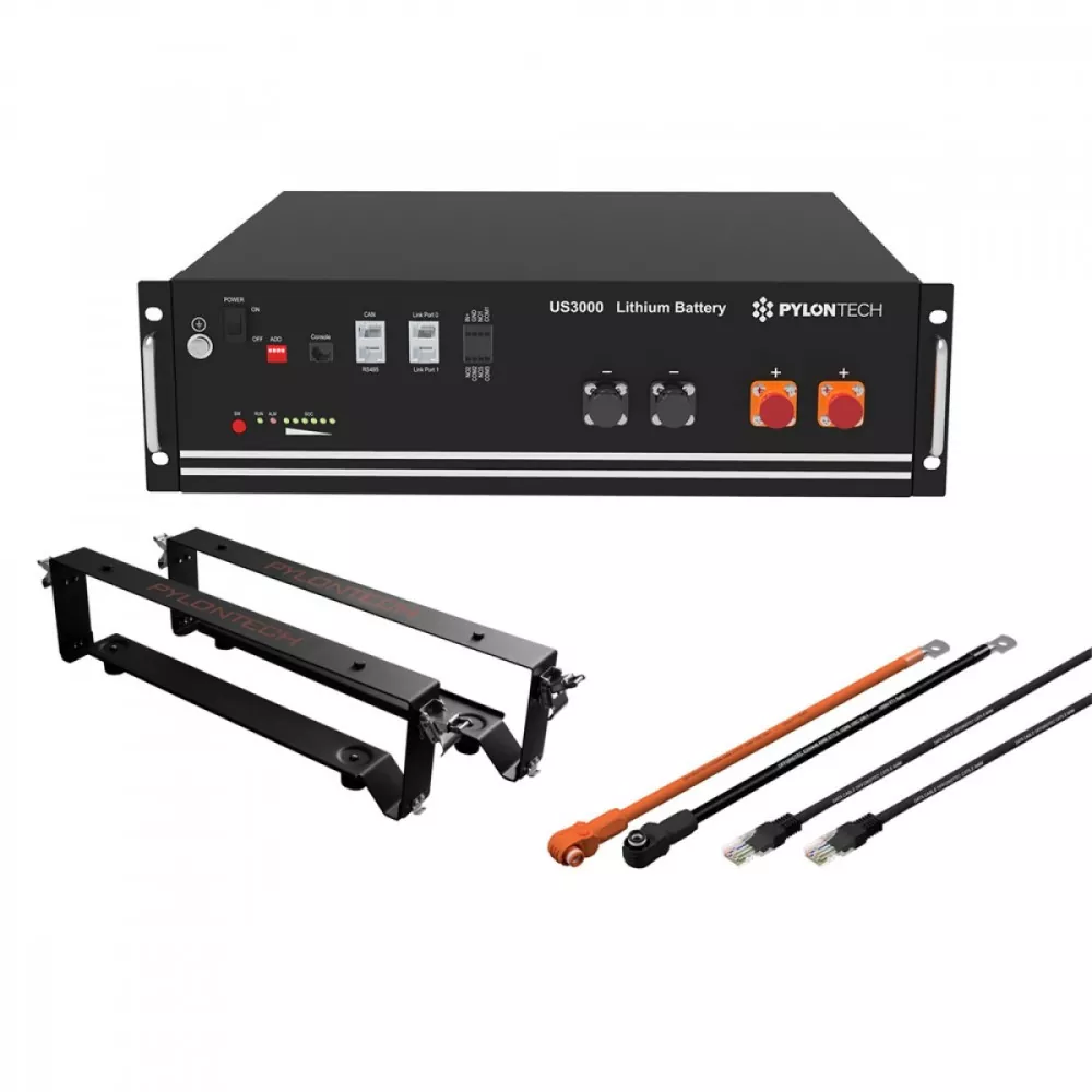 3500Wh 48V Pylontech LiFePO4-Speicher 3500Wh 48V Pylontech LiFePO4-Speicher