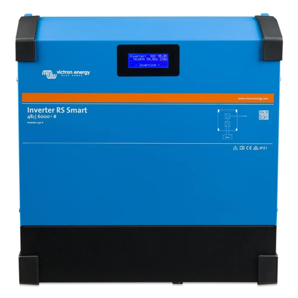 4500W 48V Sinus Wechselrichter Victron Inverter RS 48/6000 Smart - Anschlussseite