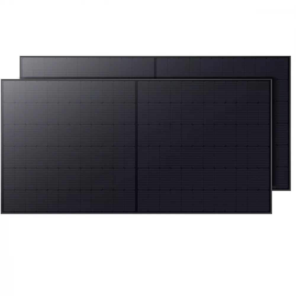 1080W Anker Solix Balkonkraftwerk 2x 540W RS50B, MI80 Wechselrichter, 5m Schuko-Kabel 1080W Anker Solix Balkonkraftwerk 2x 540W RS50B, MI80 Wechselrichter, 5m Schuko-Kabel