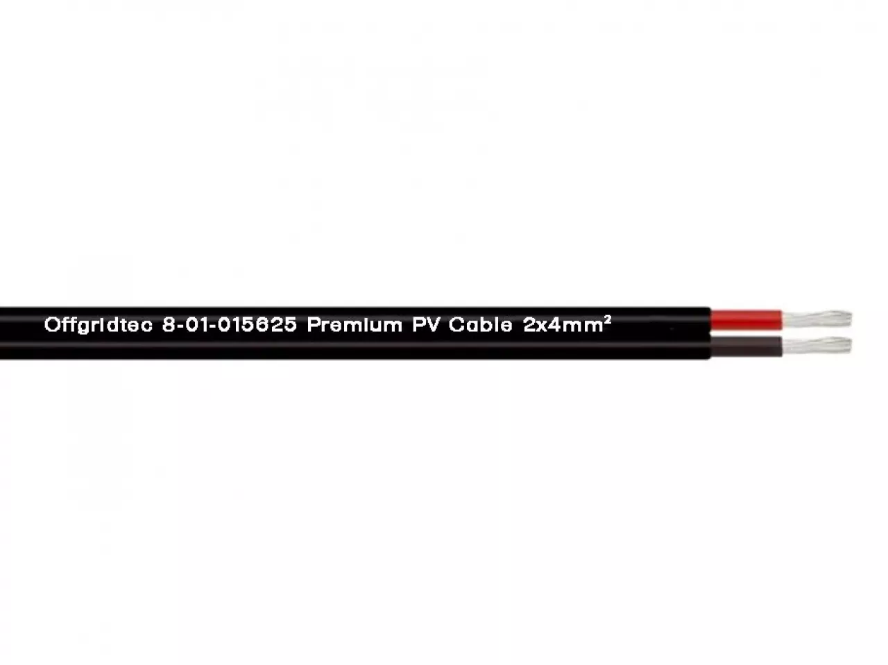 Offgridtec Solarkabel 2x4mm² PV1-F Zweiadrig