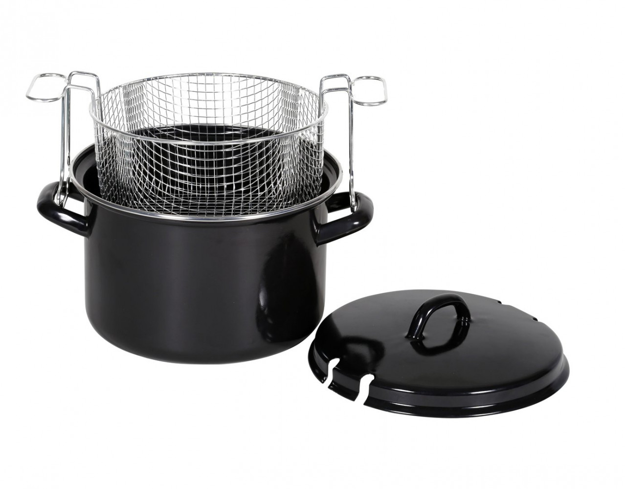 Frittiertopf 5 Liter mit Einsatz für Solarkocher