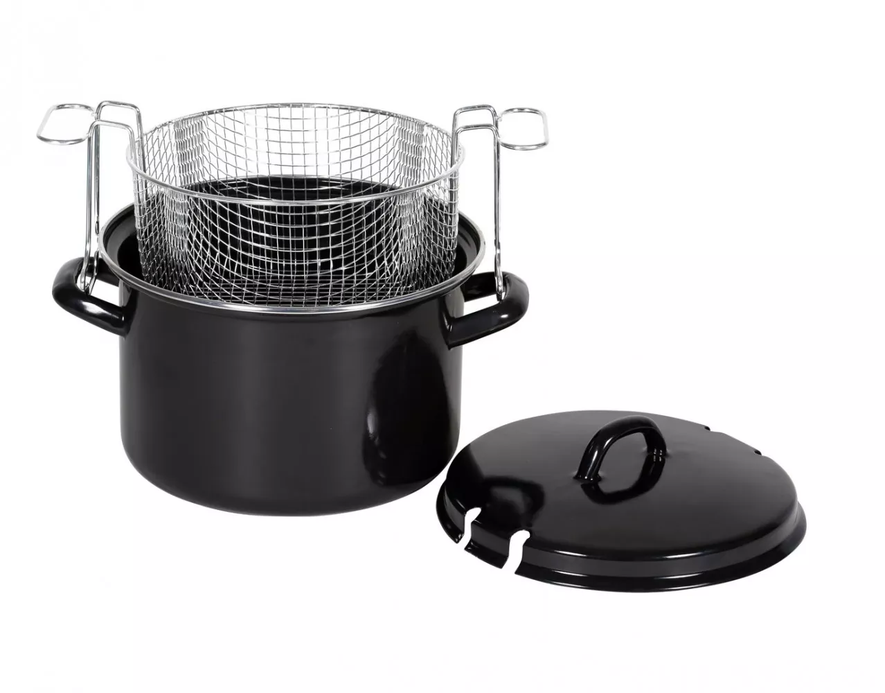 Frittiertopf 5 Liter mit Einsatz für Solarkocher