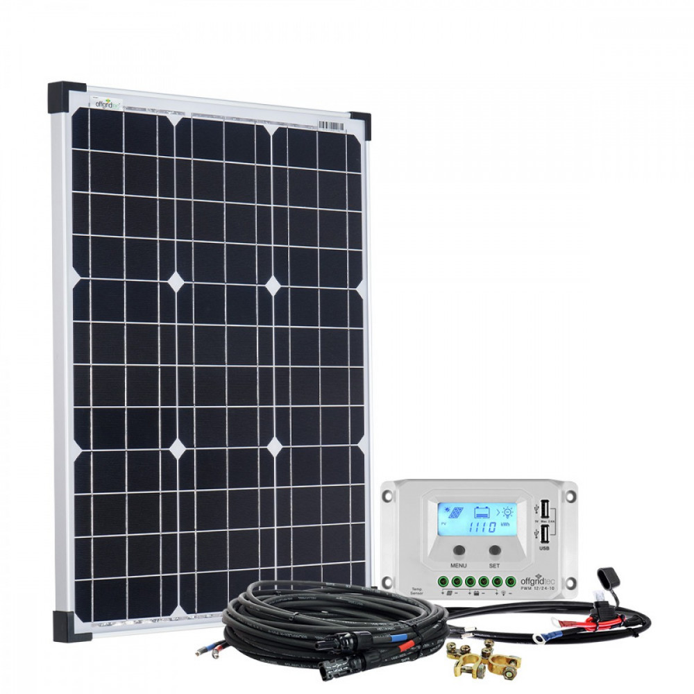 50W 12V Solar Garten-Set Basic Premium S Bausatz 50W 12V Solar Garten-Set Basic Premium S Bausatz