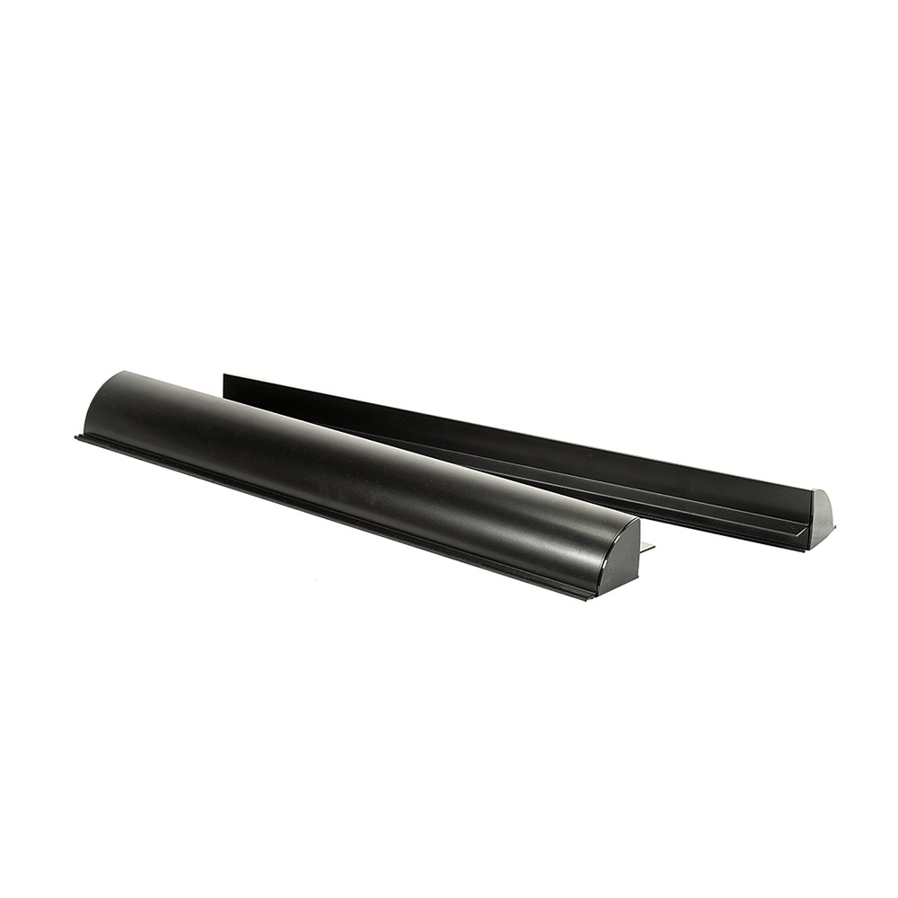 68cm Spoiler Aluminium Solarmodul Befestigung 1 Paar schwarz 68cm Spoiler Aluminium Solarmodul Befestigung 1 Paar schwarz