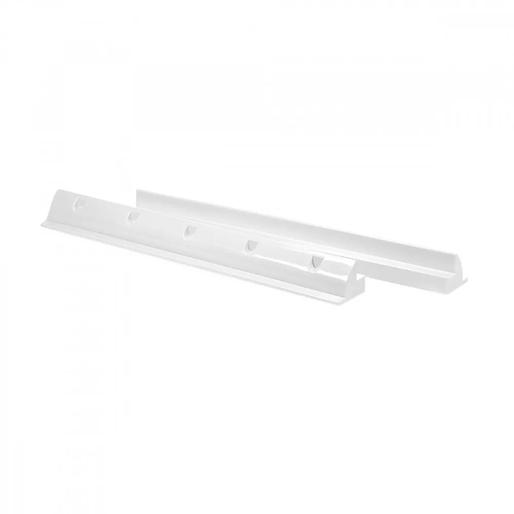 55cm Spoiler Solar Dachhalterung Heavy Duty weiß massiv