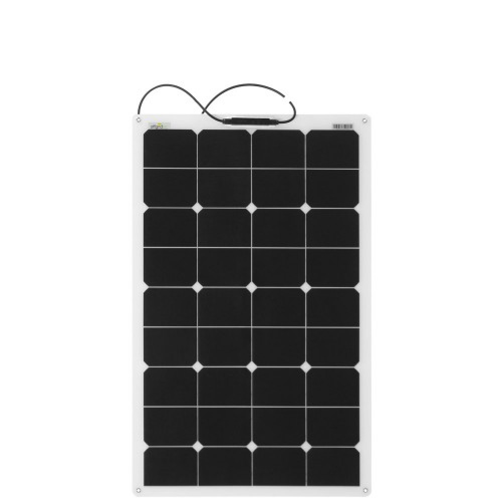 80W ETFE SPR Marine Solarzelle flexibel 12V gebogen