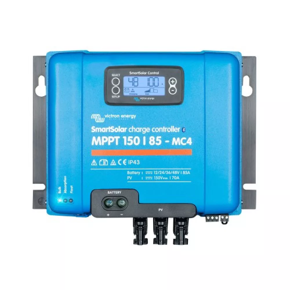 85A MPPT Solar Laderegler Victron SmartSolar 150/85-MC4 12V 24V 36V 48V 85A MPPT Solar Laderegler Victron SmartSolar 150/85-MC4 12V 24V 36V 48V
