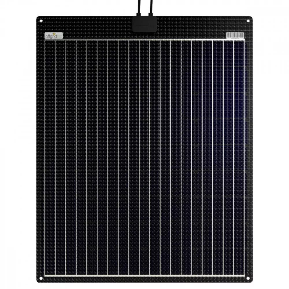 Semiflexibles12V Solarpanel Alu ETFE seewasserfest 100 Watt Semiflexibles12V Solarpanel Alu ETFE seewasserfest 100 Watt