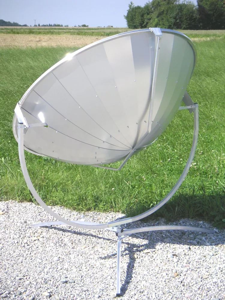 Solarkocher Premium 14 Parabolkocher Rückseite