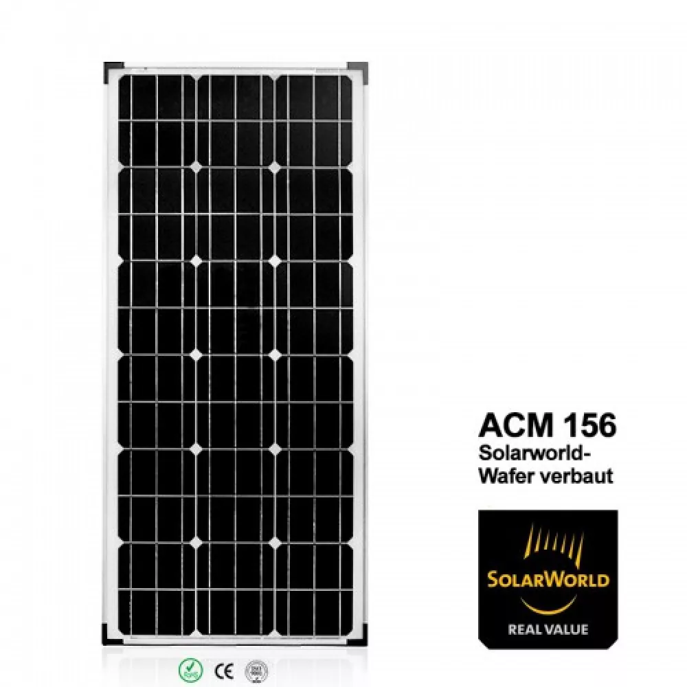 Solarmodul mComfort VEcore 100W PRE 12V 230V Wohnmobil Camping Solaranlage
