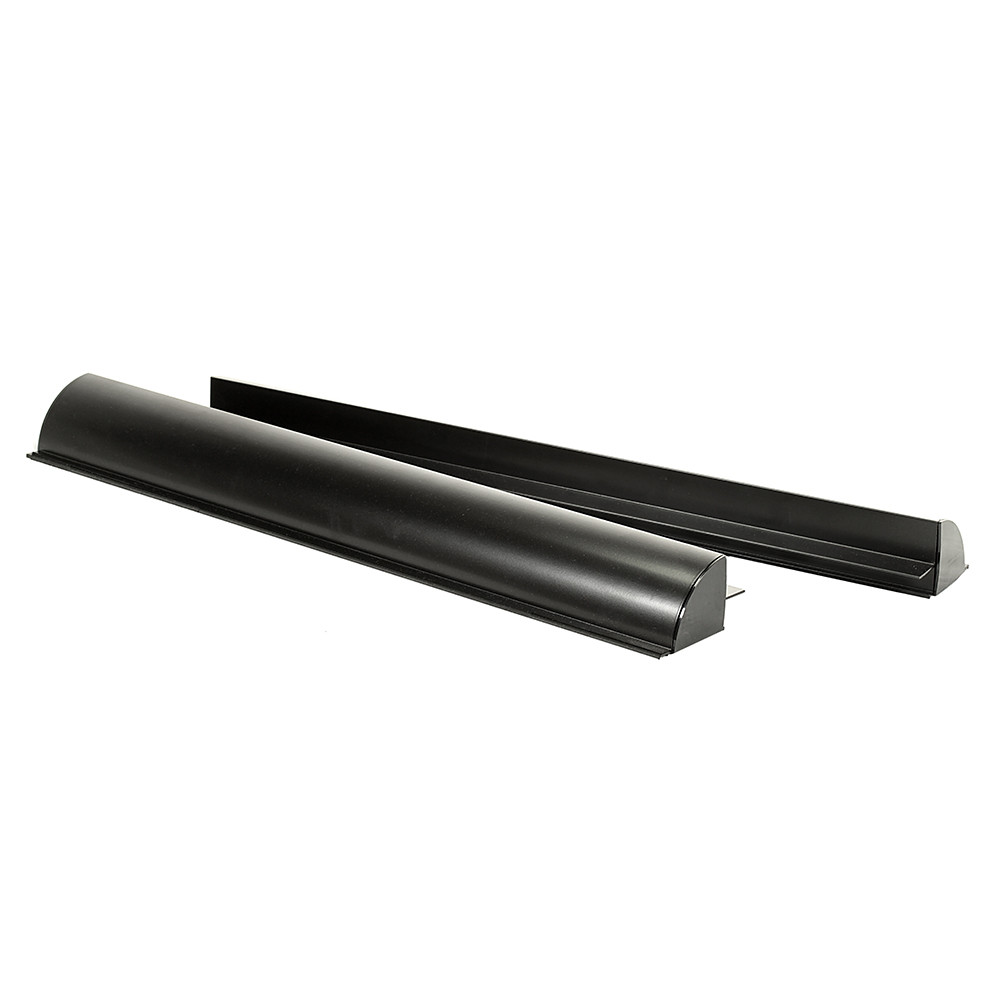 68cm Spoiler Aluminium Solarmodul Befestigung 1 Paar schwarz 68cm Spoiler Aluminium Solarmodul Befestigung 1 Paar schwarz