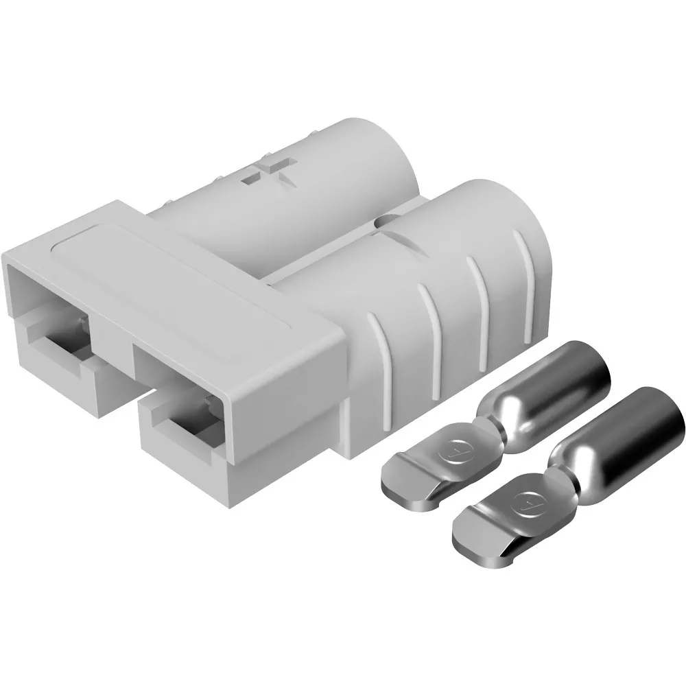 einzeln Anderson Stecker SB 50 Grau 6-8mm² inkl. Kontaktstifte