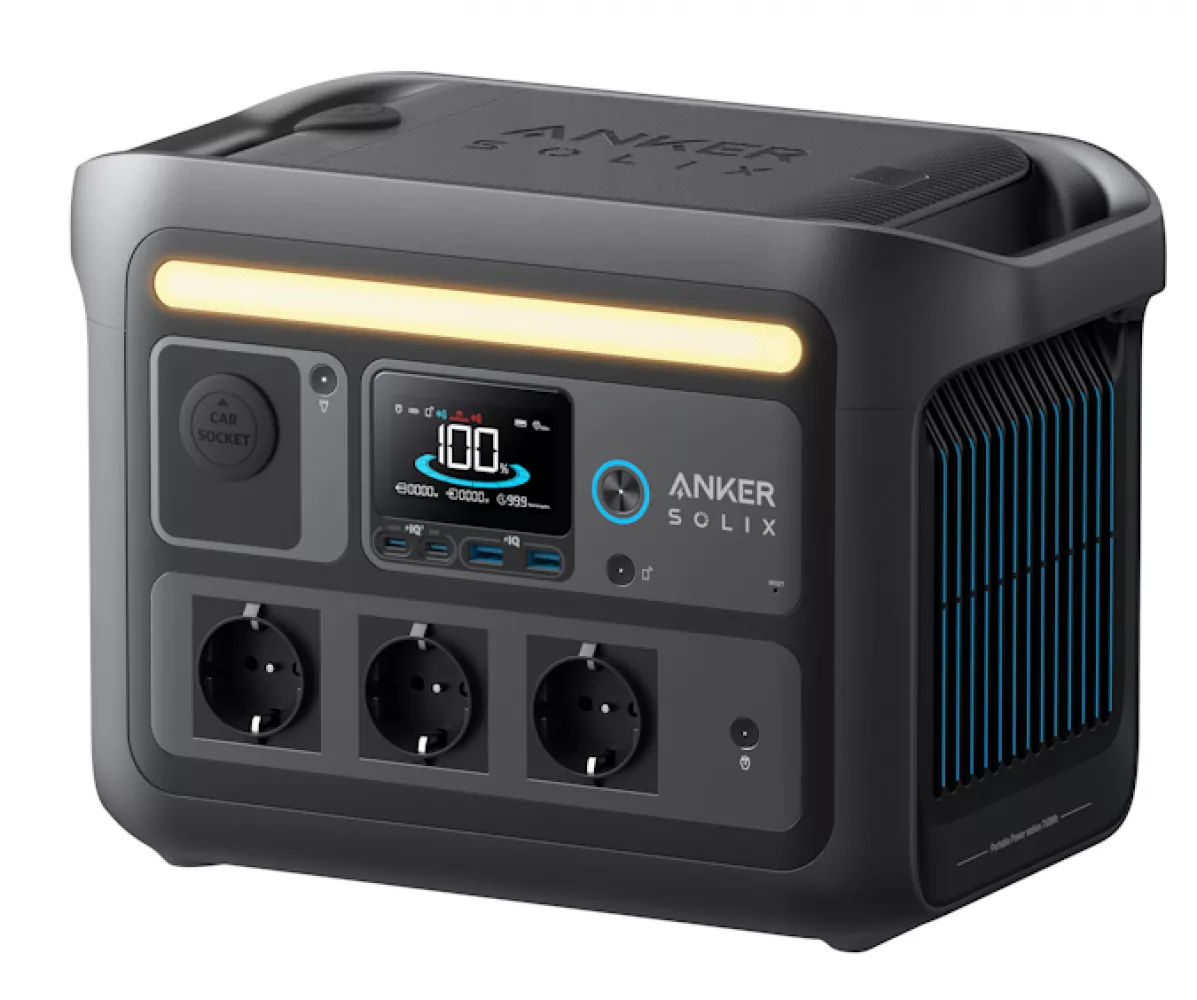 Anker Solix C800 Plus 768Wh Tragbare LiFePO4 Powerstation Anker Solix C800 Plus 768Wh Tragbare LiFePO4 Powerstation
