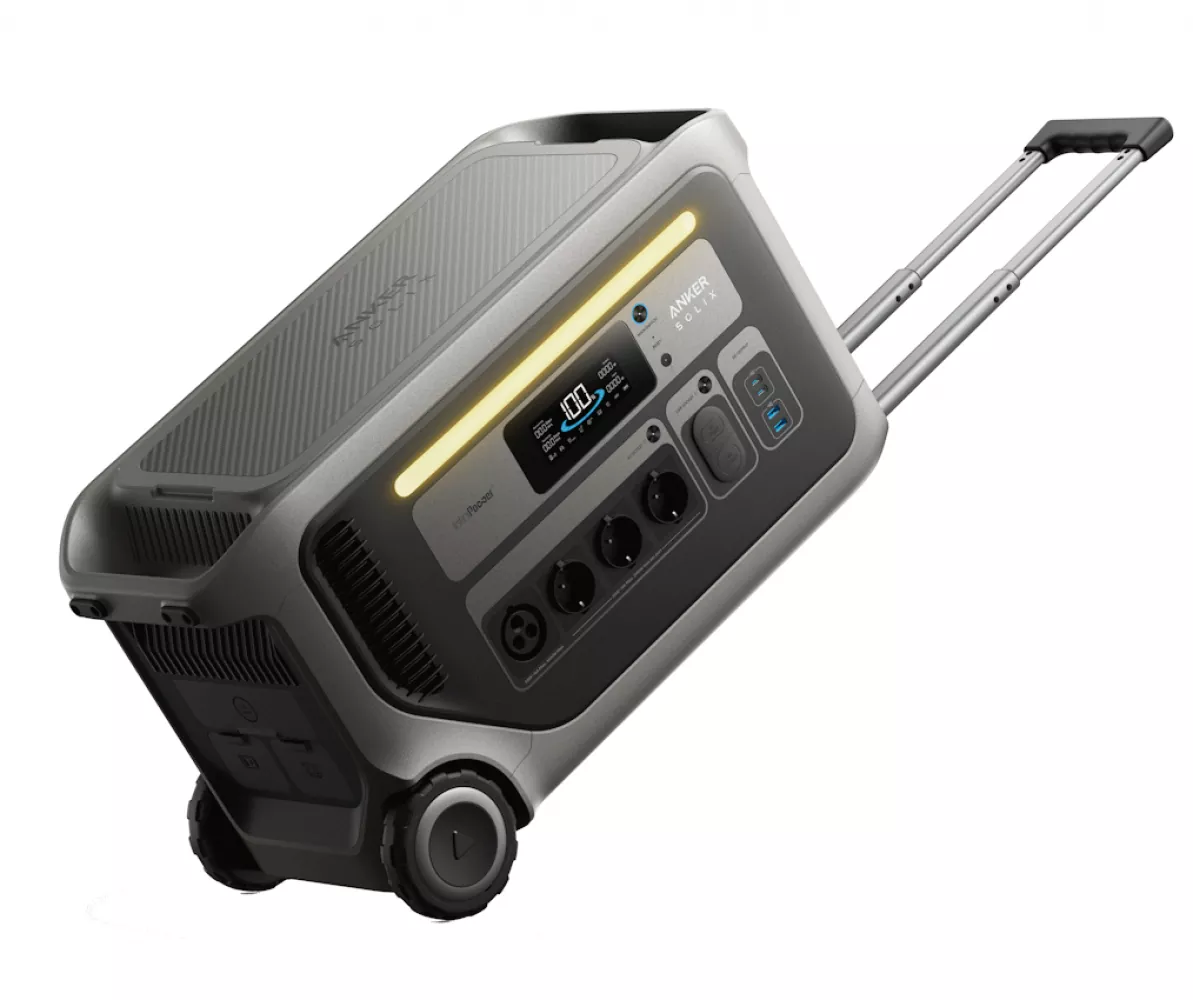 Anker SOLIX F3000 Powerstation 3072Wh mit Trolley-Design und 3600W Leistung für Notstrom und Camping Anker SOLIX F3000 Powerstation 3072Wh mit Trolley-Design und 3600W Leistung für Notstrom und Camping