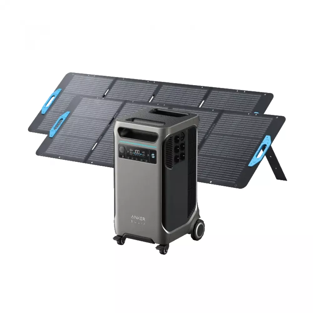 3,8 kWh Anker SOLIX F3800 Off-Grid Backup Set 800W PV-Power 3,8 kWh Anker SOLIX F3800 Off-Grid Backup Set 800W PV-Power