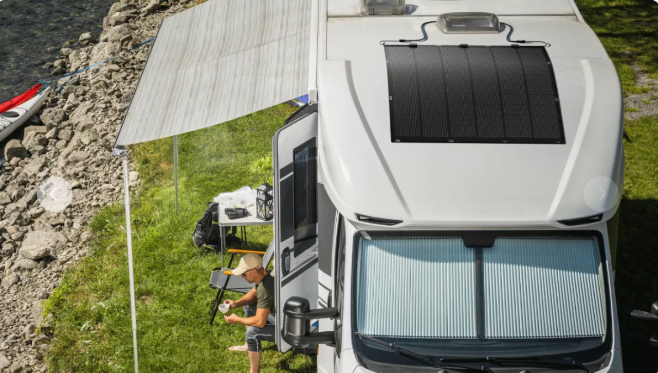Dachmontage Wohnmobil Anker Solix FS20 Solarmodul Dachmontage Wohnmobil Anker Solix FS20 Solarmodul