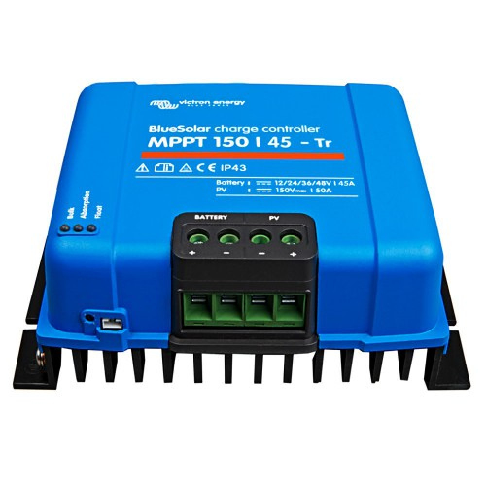 Anschlüsse 45A MPPT Solar Laderegler Victron BlueSolar 150/45tr 12V 24V 36V 48V Anschlüsse 45A MPPT Solar Laderegler Victron BlueSolar 150/45tr 12V 24V 36V 48V