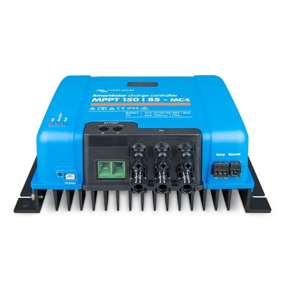 Anschlüsse MC4 85A MPPT Solar Laderegler Victron SmartSolar 150/85-MC4 12V 24V 36V 48V Anschlüsse MC4 85A MPPT Solar Laderegler Victron SmartSolar 150/85-MC4 12V 24V 36V 48V