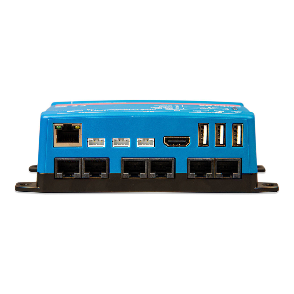 Unterseite Victron Cerbo GX Systemüberwachung Bedienpanel