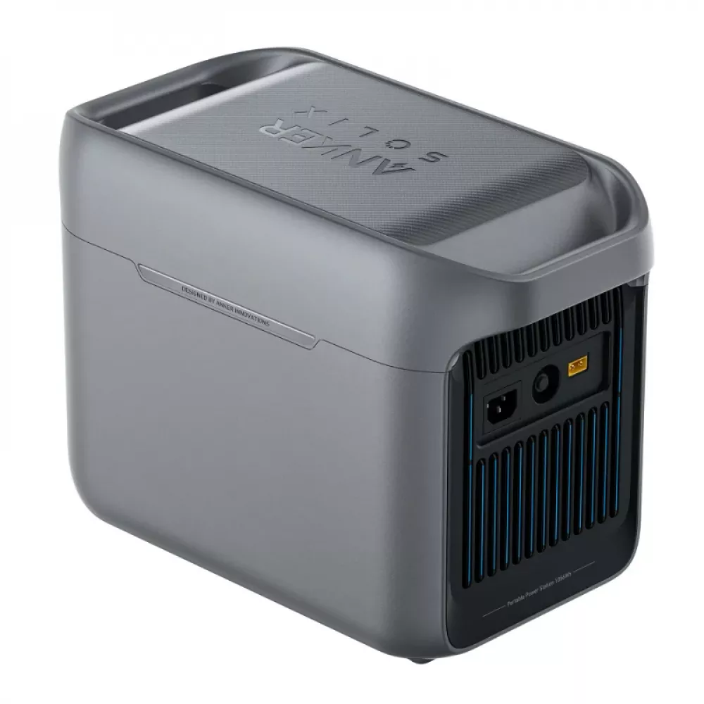 Rückseite Anker Solix C1000 - 1800W LiFePO4-Powerstation mit 1056Wh Rückseite Anker Solix C1000 - 1800W LiFePO4-Powerstation mit 1056Wh