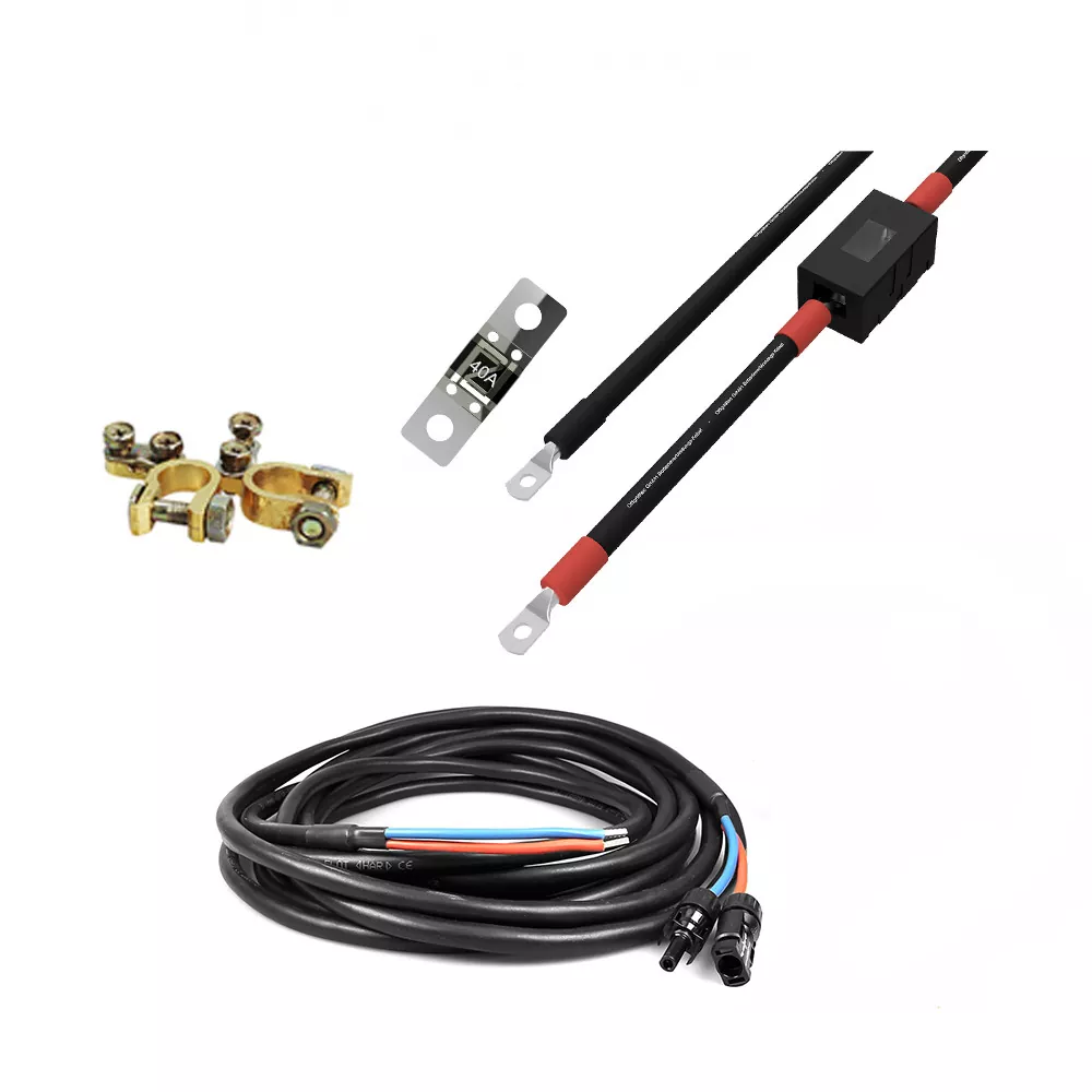 Kabel Sicherung Polklemmen für Wohnmobil Solaranlage Kabel Sicherung Polklemmen für Wohnmobil Solaranlage