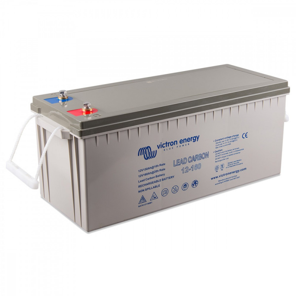 Victron Blei-Kohlenstoff Batterie 12V 160Ah (M8) Victron Blei-Kohlenstoff Batterie 12V 160Ah (M8)
