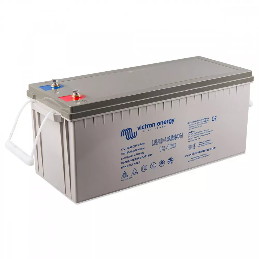 Victron Blei-Kohlenstoff Batterie 12V 160Ah (M8) Victron Blei-Kohlenstoff Batterie 12V 160Ah (M8)